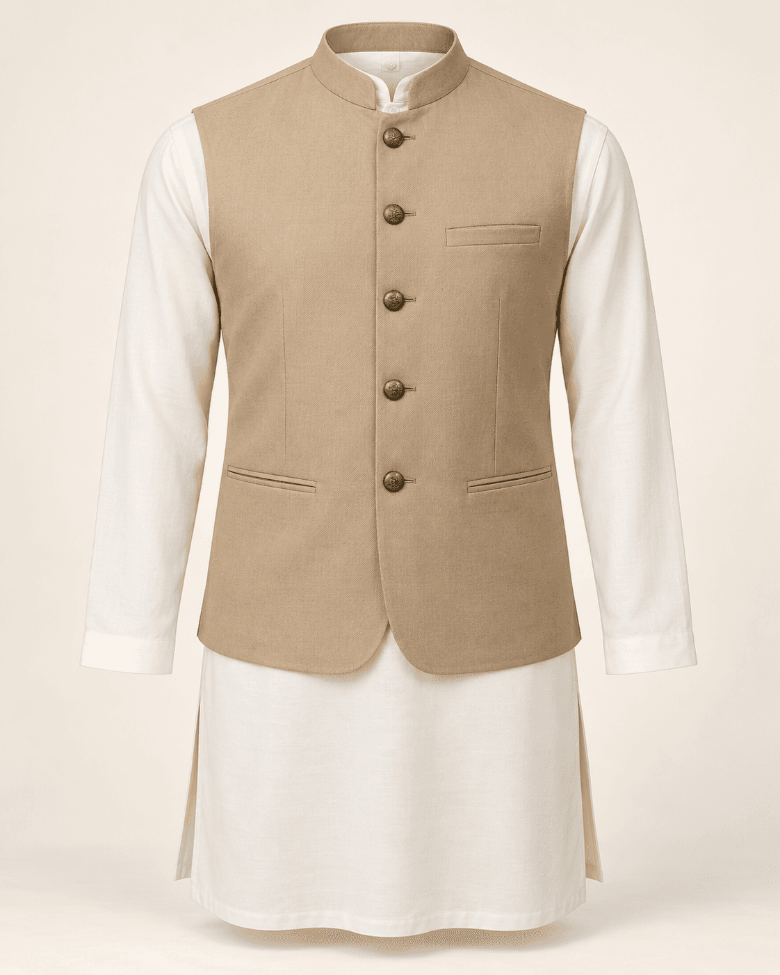 Cotton Twill Waistcoat