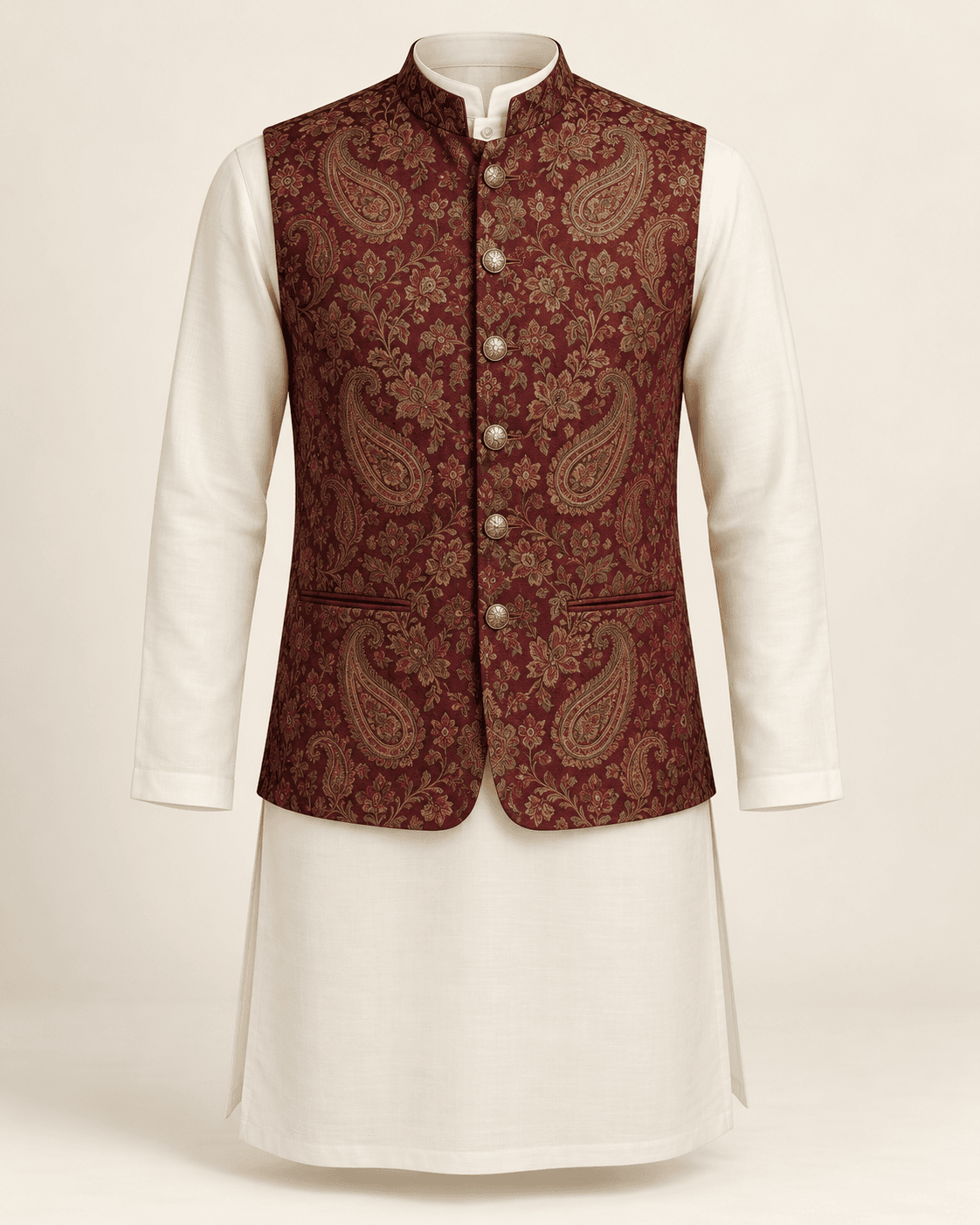 Jamawar Waistcoat