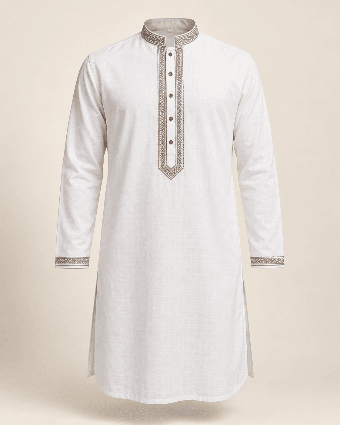 Placket Detail Kurta